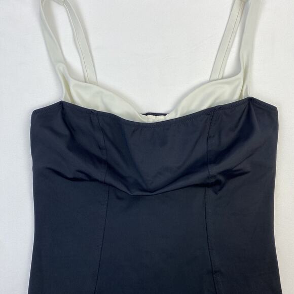 Reformation Black and White One Piece Swimsuit - Picture 3 of 10